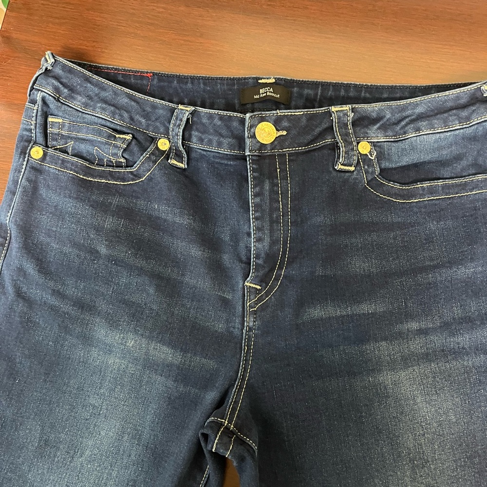 True Religion Women's Boot Cut Jeans - Dark Blue